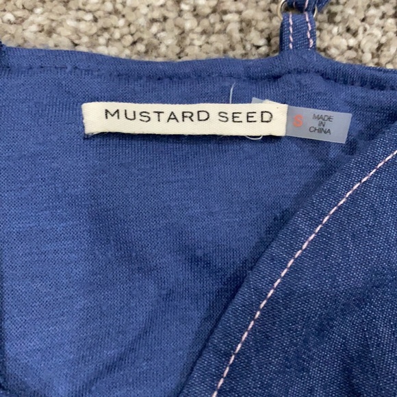 Mustard Seed Floral Dress w/Cutout sides - Picture 9 of 9